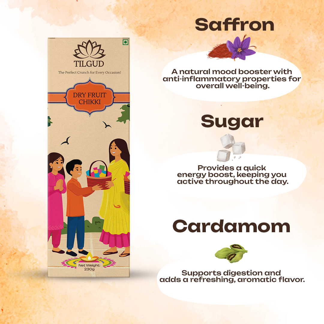 Dry Fruit Chikki Pack - TilGud