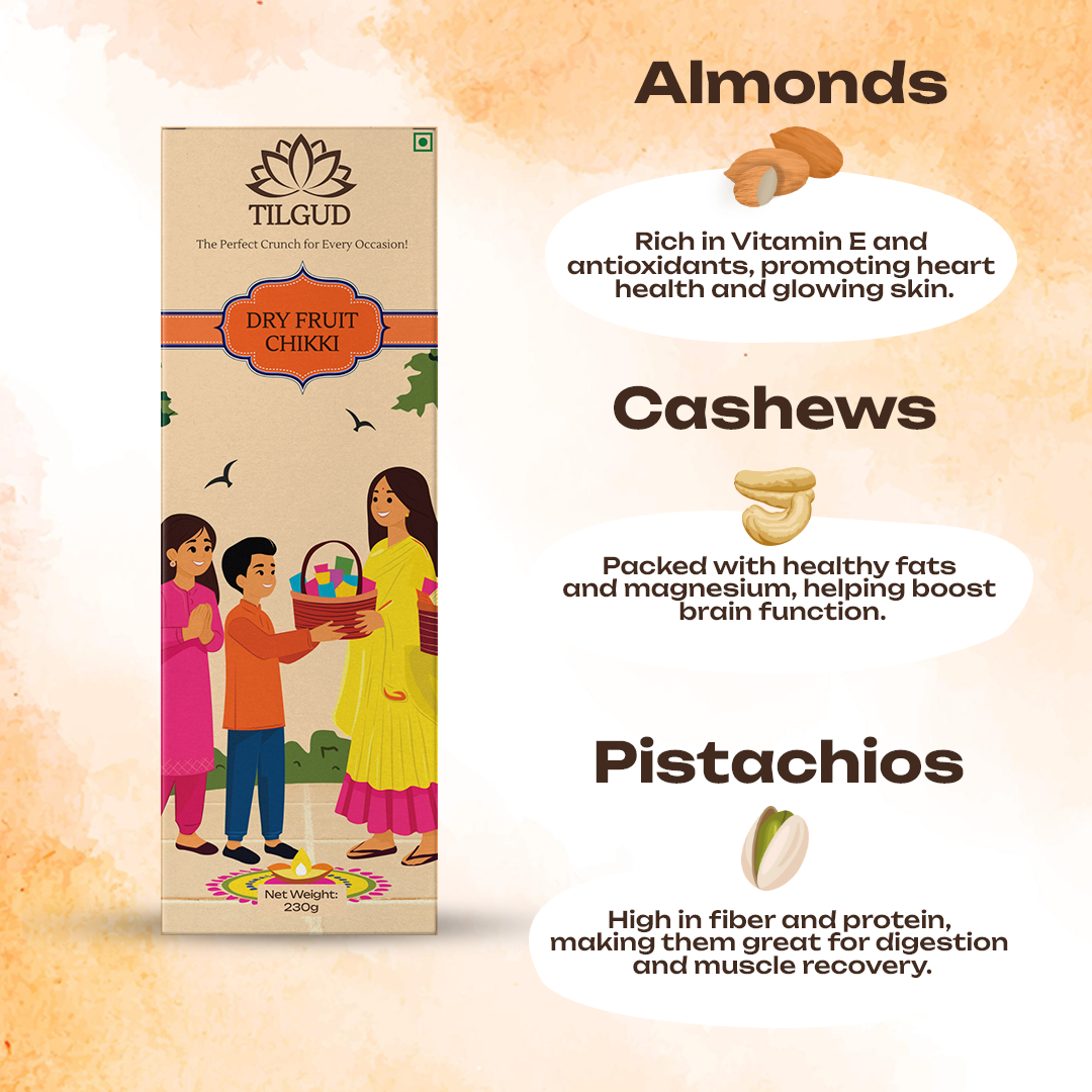 Dry Fruit Chikki Pack - TilGud